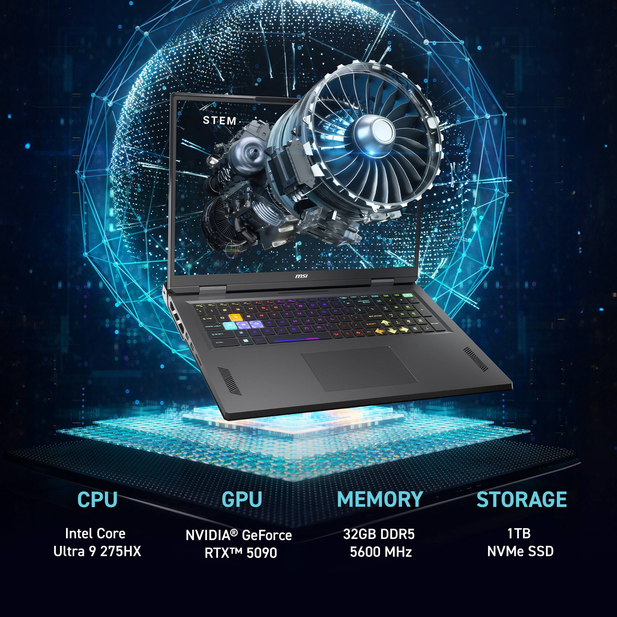 MSI Vector 18 HX AI 18