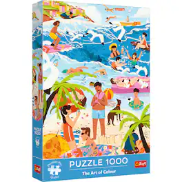 Trefl - Premium Plus The Art of Colour: In the Heat of the Holiday Season 1000 Piece Puzzle