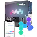 Nanoleaf - Shapes Hexagons Smarter Kit (7 Panels) - Multicolor