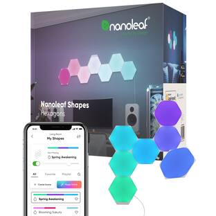 Nanoleaf Elements Hexagons Smarter Kit (7 Panels) Wood Look NL52-K Nanoleaf Elements Hexagons Smarter Kit (7 Panels) Wood Look NL52-K