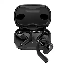 Beyerdynamic - AMIRON 200 Open True Wireless Earphones with Ergonomic Ear-Hooks, 36h Battery, Custom Sound via app - Black