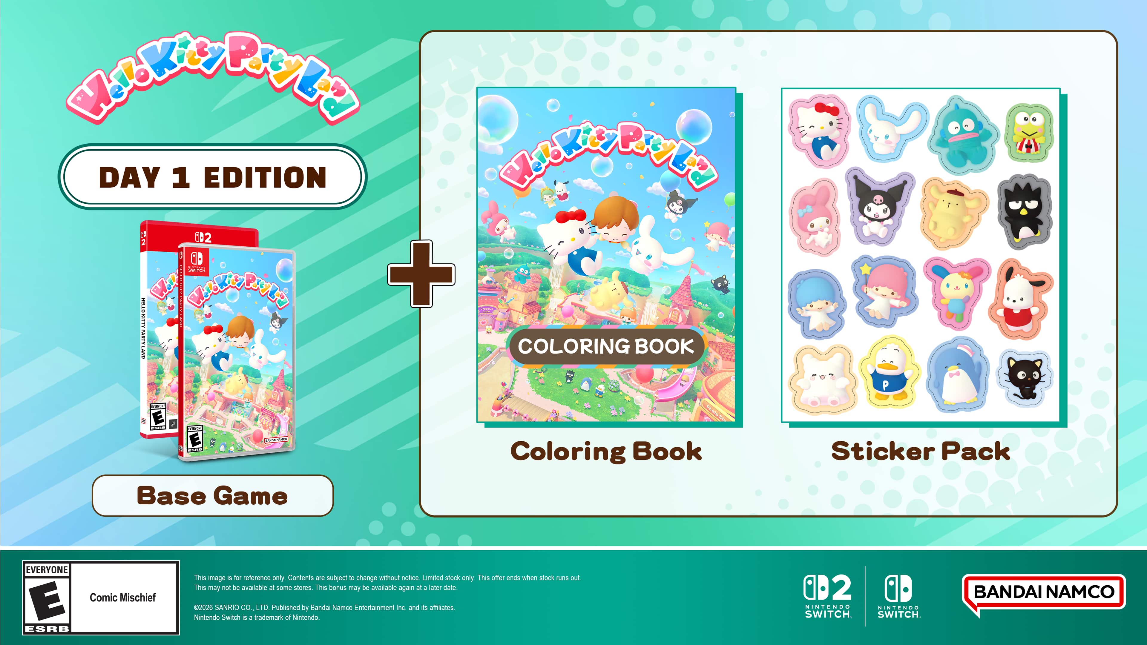 Hello Kitty Party Land Day 1 Edition - Nintendo Switch
