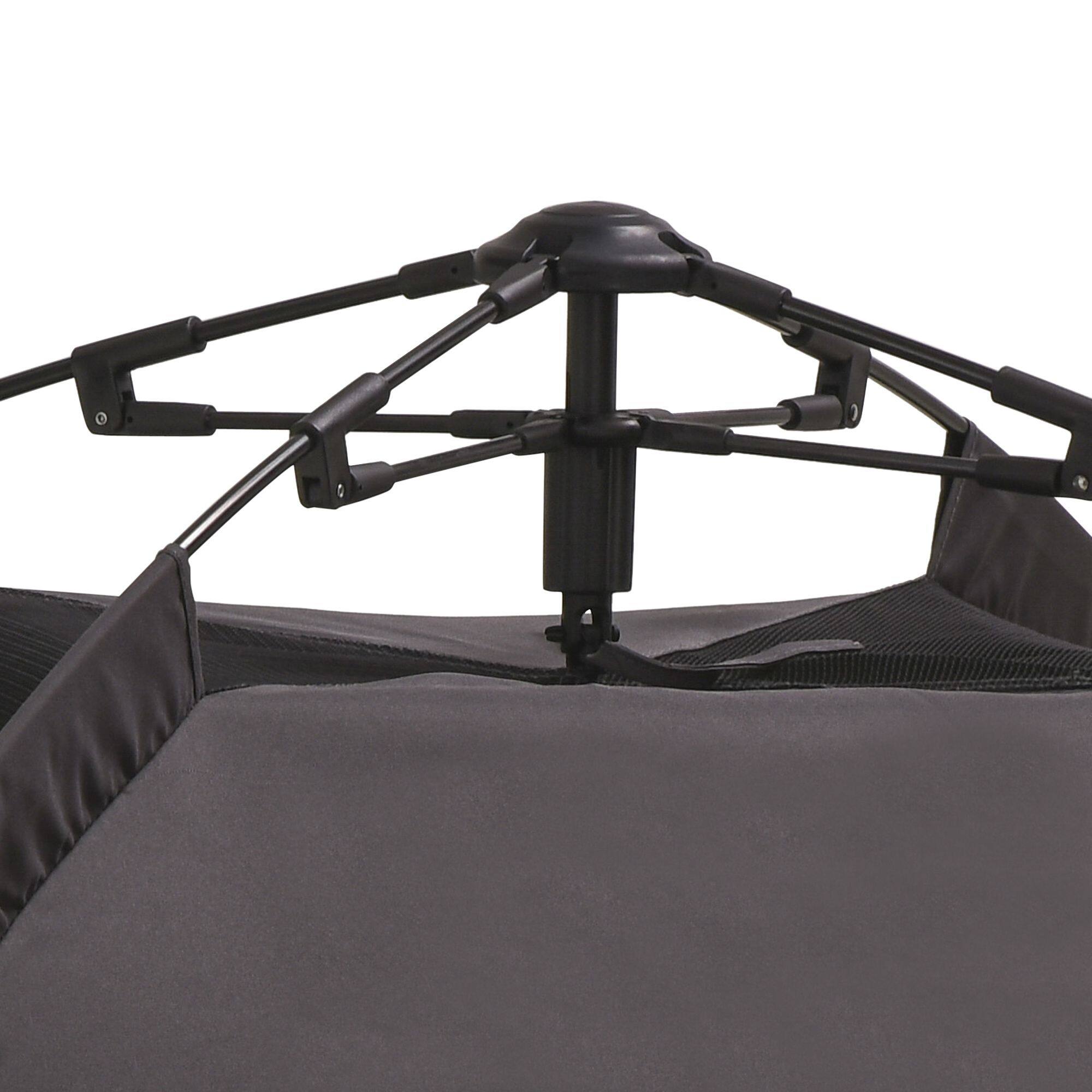 Alt View 4. Loheer - Loheer Extra Large Dog Tent Portable Camping Pet Shade Shelter with Carrying Bag for Beach Backyard, Green - Dark Gray, Green.