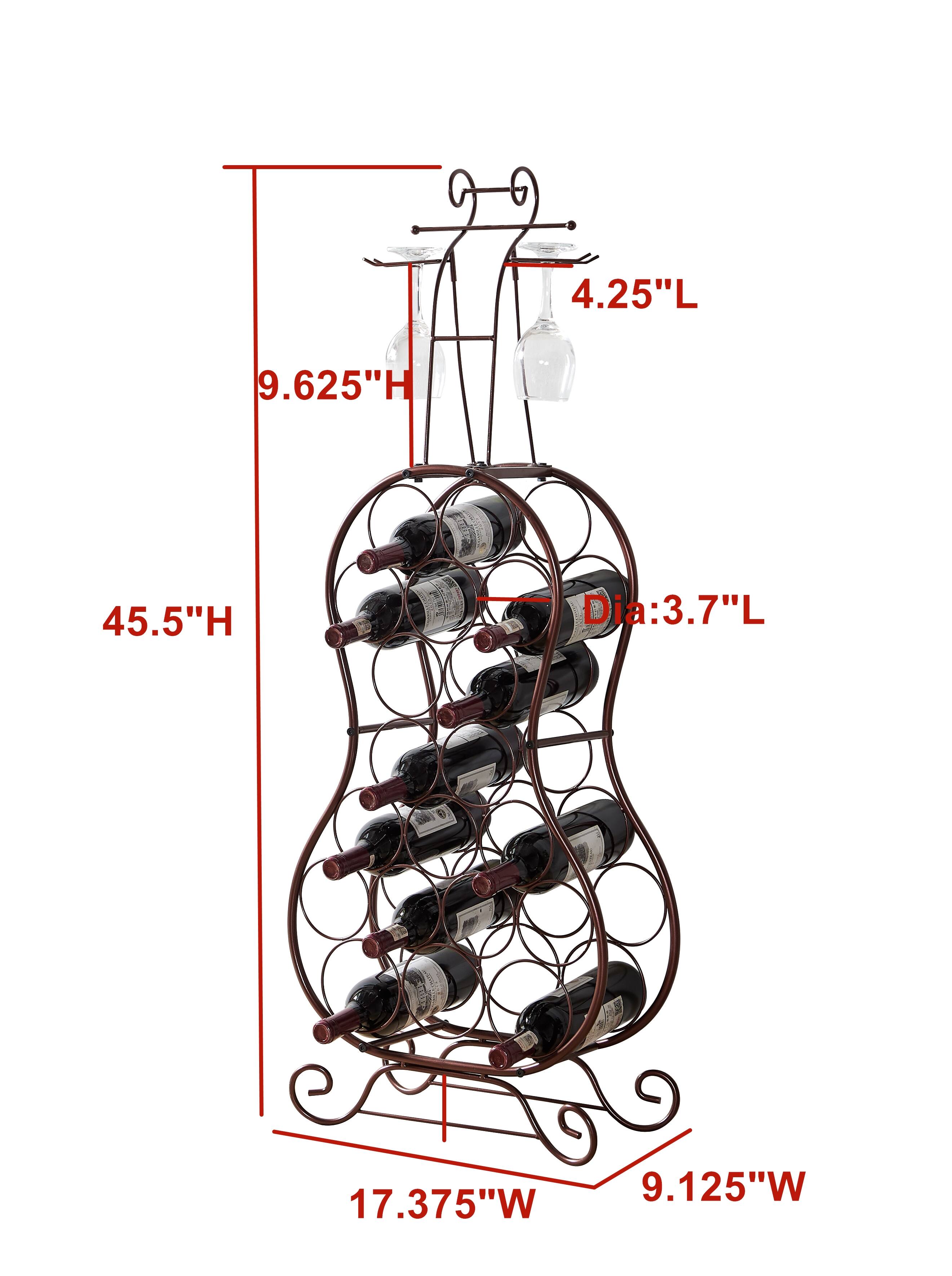 4.25"L  
9.625"H  
45.5"H  
Dia: 3.7"L  
17.375"W  
9.125"W
