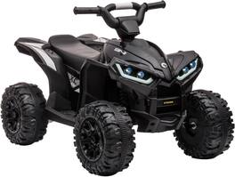 Homhougo - 12V Kids Ride On ATV with Remote Control, LED Lights, Music, Battery Powered, Ages 3–8