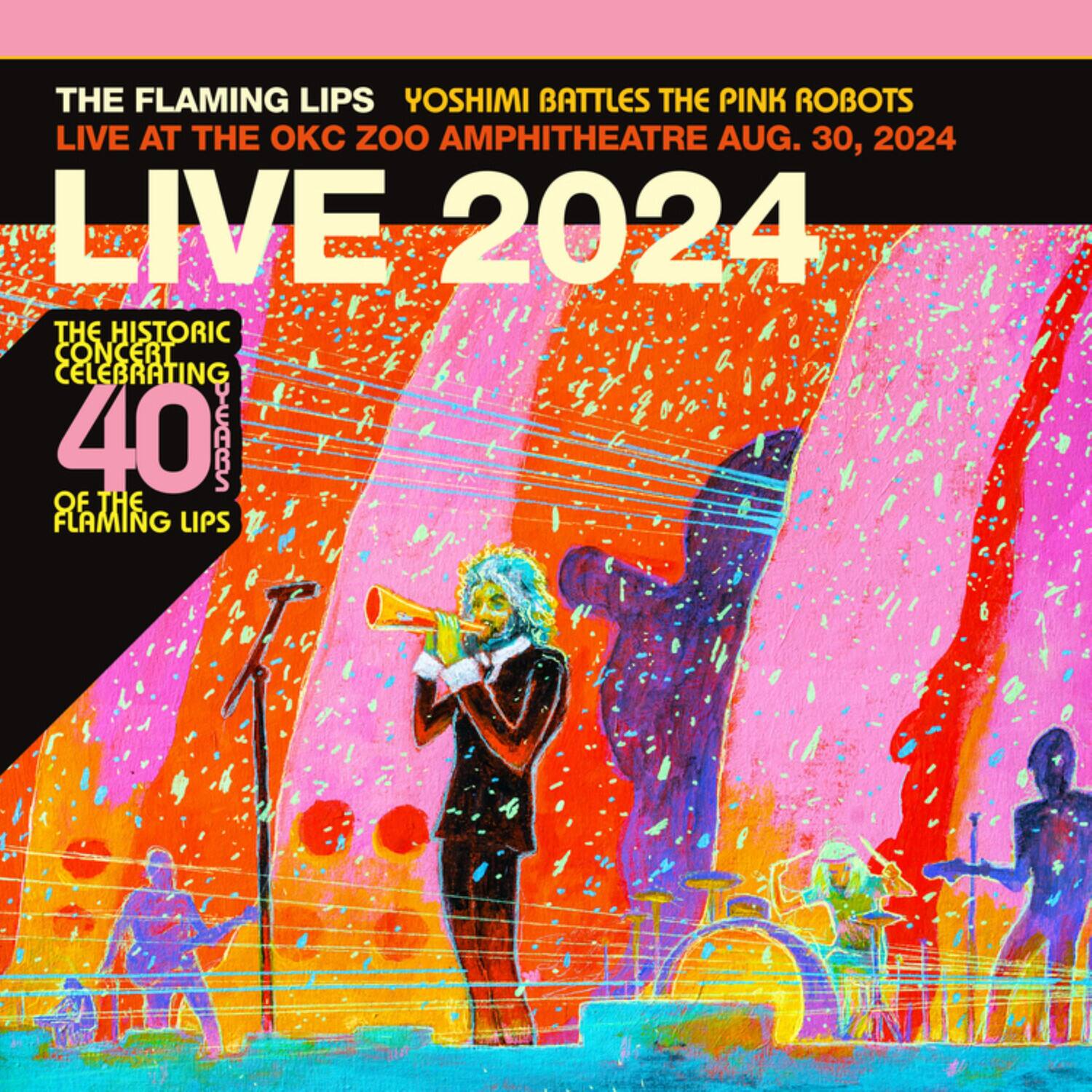 The Flaming Lips - Yoshimi Battles The Pink Robots Live At The OKC Zoo Amphitheatre, Aug. 30, 2024   - COMPACT DISCS [CD]