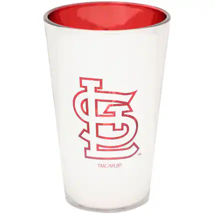 Front. The Memory Company - 16oz. Electroplated Pint Glass - Multicolor.