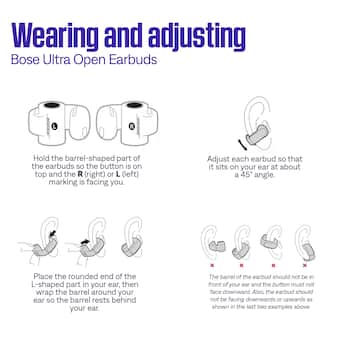 Bose Ultra Open Ear True Wireless Open Earbuds Driftwood Sand Bose Ultra Open Ear True Wireless Open Earbuds Driftwood Sand