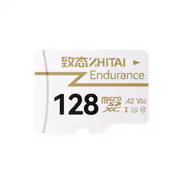 ZhiTai - 128GB Endurance MicroSD Card for Dashcams & Security Cameras, Continuous Recording, High Durability