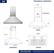 36" TECHNICAL DRAWING
11 1/2"
6" Vent Opening
11"
9"
35 3/8" x 19" x 25" - 44"
14 1/4"
35 3/8"
19"
19"
35 3/8"
DIMENSIONS
FRONT
BOTTOM
WM-530-PRO
CONTEMPORARY STYLE WALL MOUNT