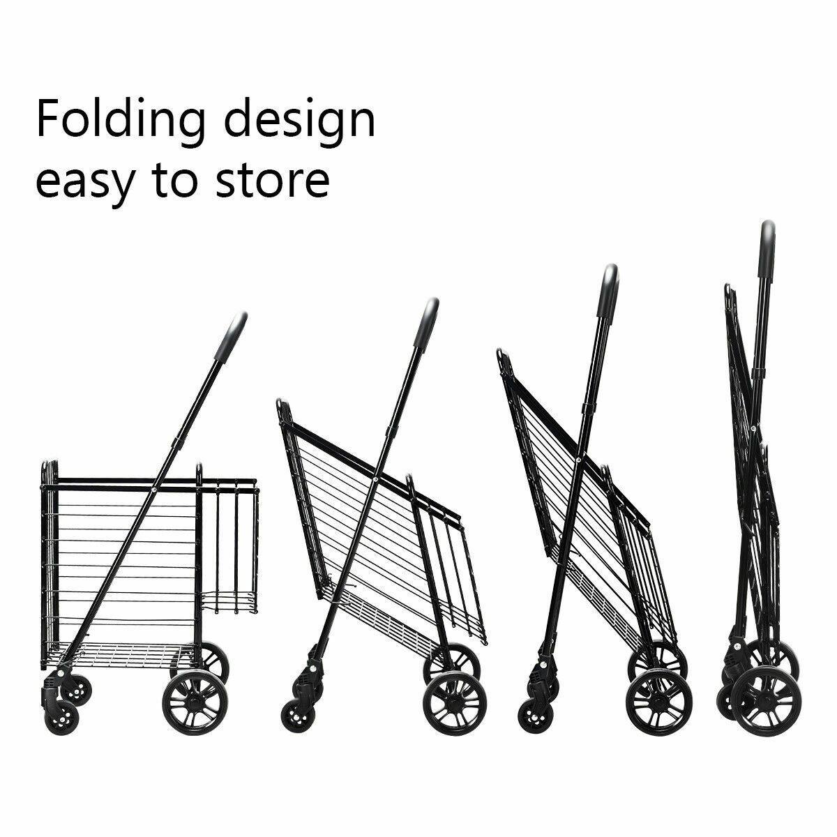 Folding design easy to store.
