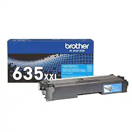 Brother - TN635XXL Super High Yield Toner Cartridge (TN635XXLC) - Cyan