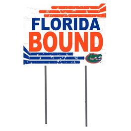 Jardine - Florida Gators 18'' x 24'' Bound Yard Sign - White