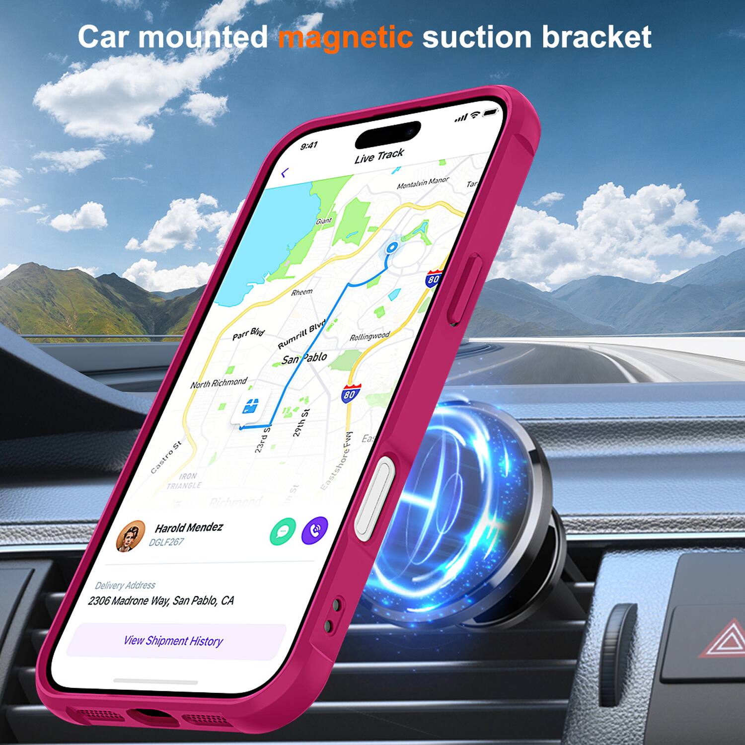 Car mounted magnetic suction bracket

Live Track

Adirntan Manor Tar Coent Rim 80 Blid Bive PNrt Rumrill San Pablo Rellingwood North Richmond an St 23rd Castro IRON TRIANGLE Richmond Harold Mendez DGLF267 80 15 29th Ea Fury S1 EastshoreFer East Delivery Address 2306 Madrone Way, San Pablo, CA

View Shipment History