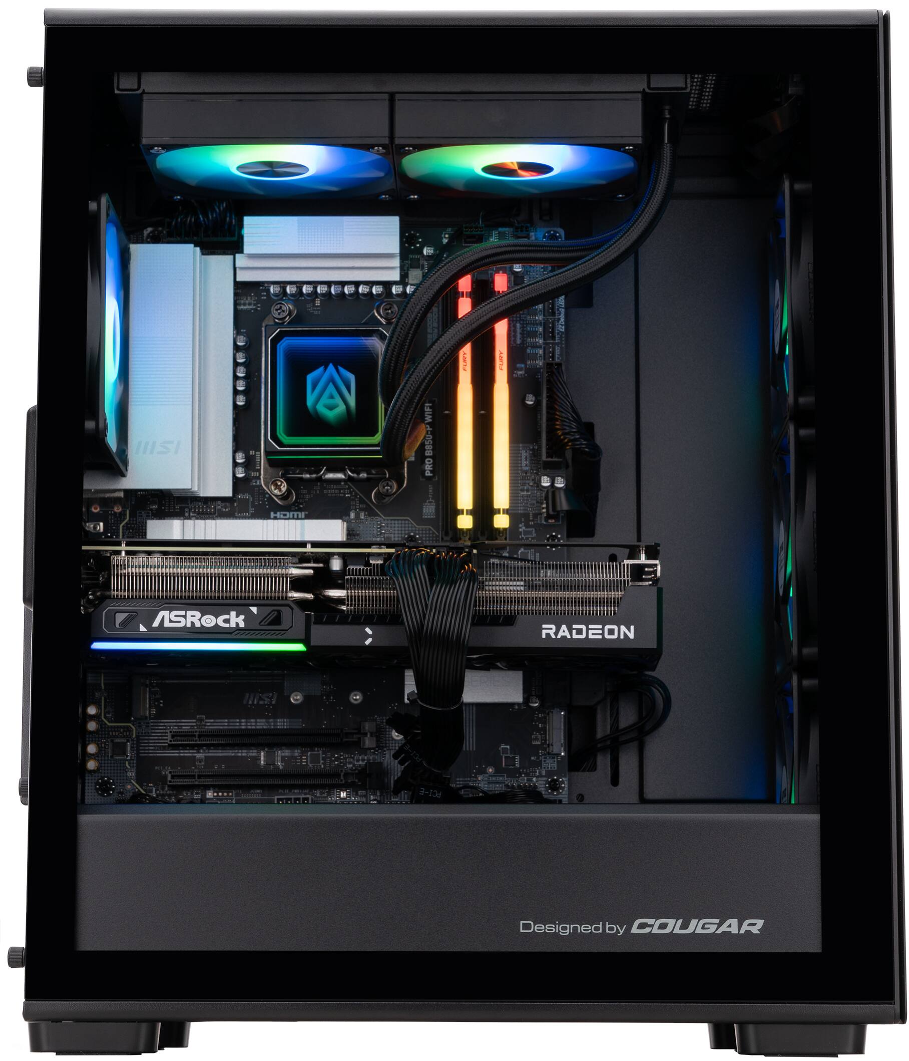 ADVANCED BATTLESTATIONS ABS Stratos Ruby Gaming PC Windows 11 AMD