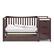 Alt View 14. Graco - Remi 4-in-1 Convertible Crib and Changer - Espresso.