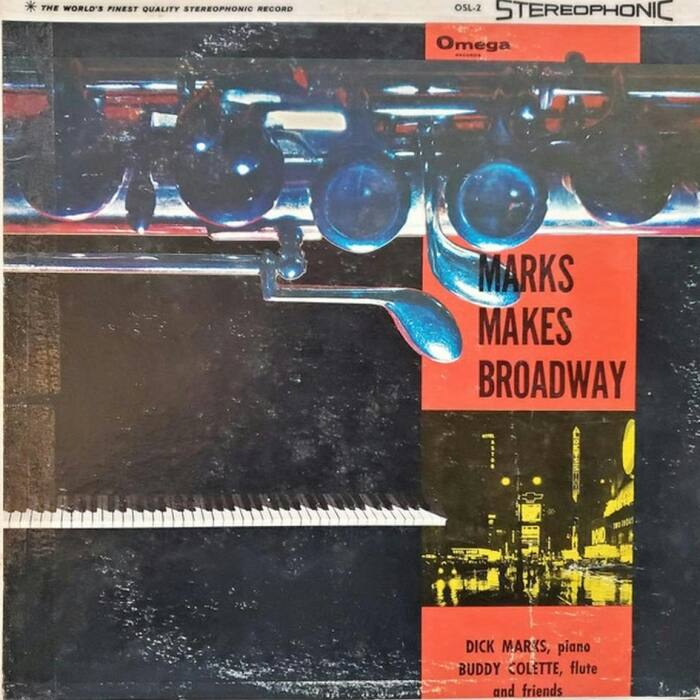 Front. Marx Makes Broadway [LP].
