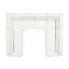 Restore 8-Piece Sectional Sofa by Modway - White