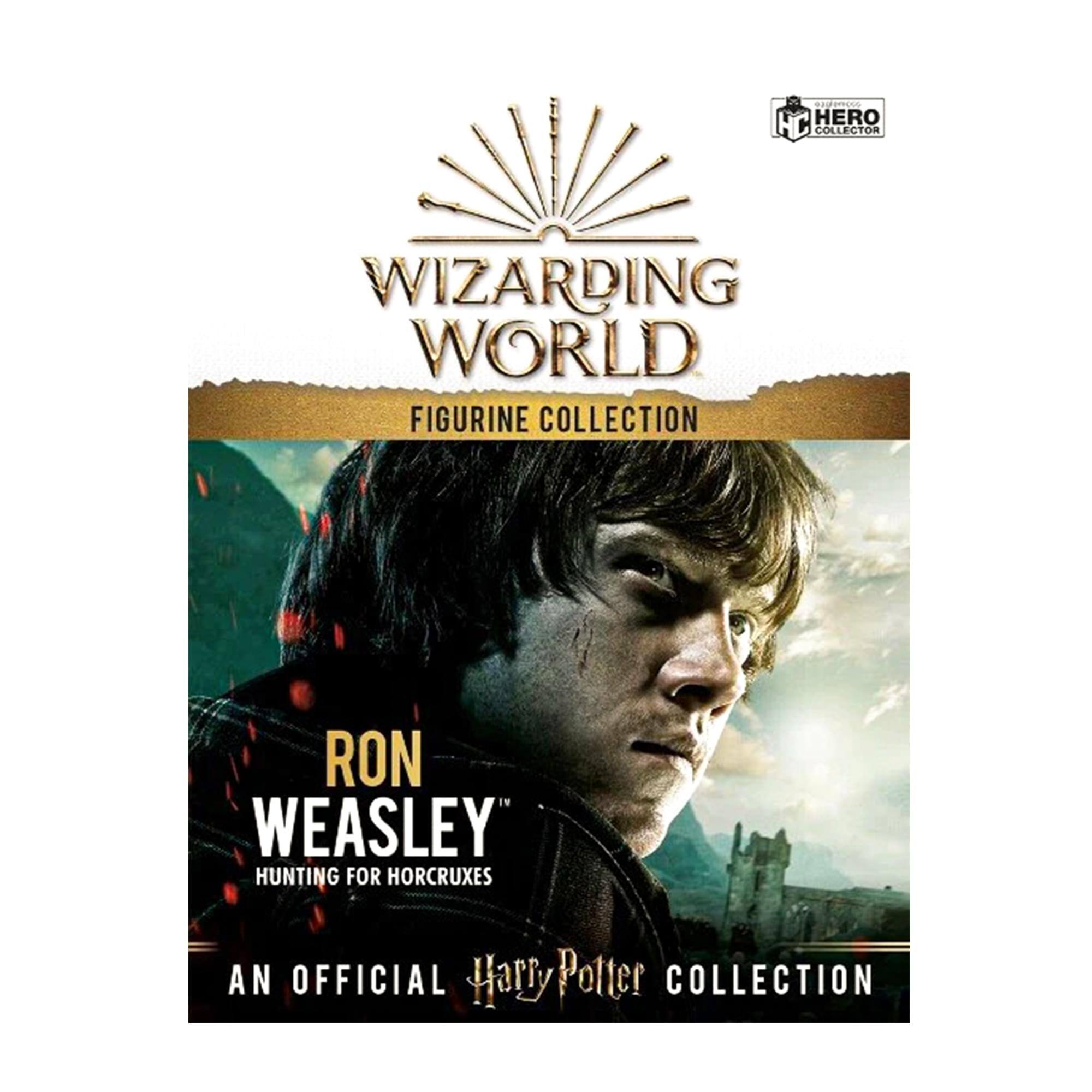 WIZARDING WORLD  
FIGURINE COLLECTION  

RON WEASLEY  
HUNTING FOR HORCRUXES  

AN OFFICIAL Harry Potter COLLECTION