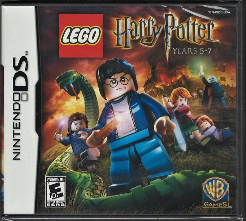 LEGO Harry Potter  
YEARS 5-7  

NINTENDO DS  

EVERYONE 10+  
E 10+  
CONTENT RATED BY ESRB  

WB GAMES  

NTR-B83E-USA