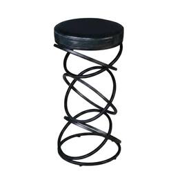 Porter Designs - Polaris Leather 30" Bar Stool - Gray
