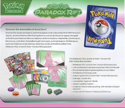 Pokmon Pokemon TCG: Scarlet & Violet Paradox RIFT Elite Trainer Box Iron Valiant - Best Buy Pokmon Pokemon TCG: Scarlet & Violet Paradox RIFT Elite Trainer Box Iron Valiant - Best Buy