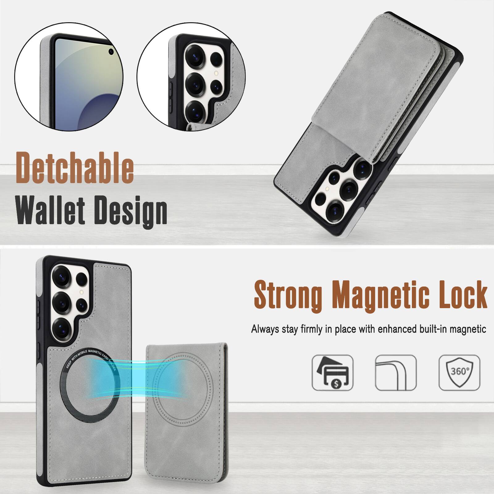 Detachable Wallet Design

Strong Magnetic Lock

Always stay firmly in place with enhanced built-in magnetic

GAD 1 $360
