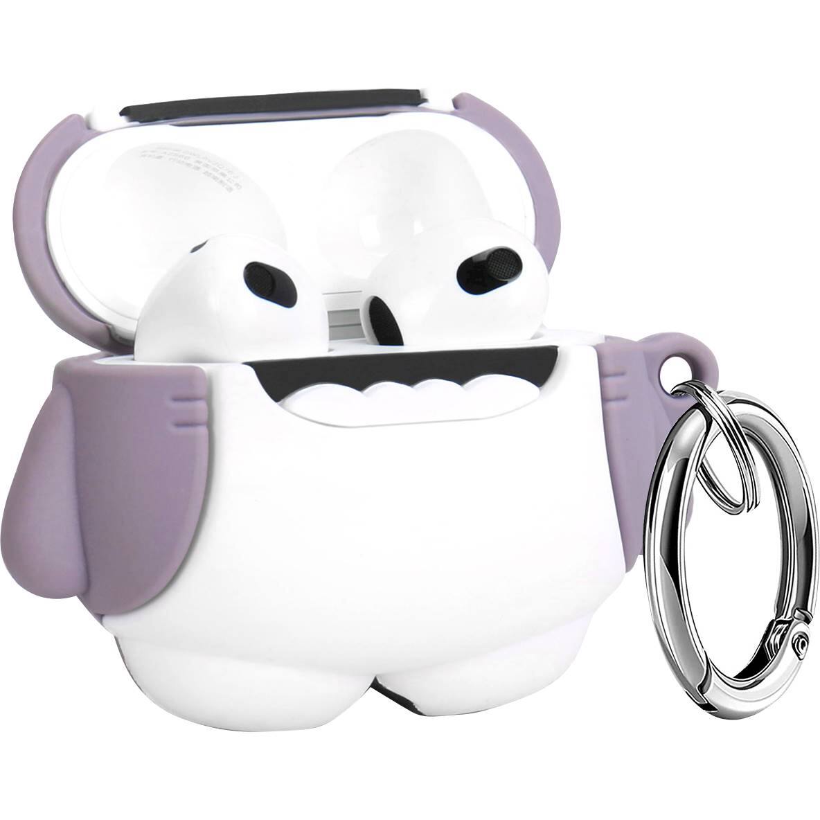 Alt View Zoom 11. SaharaCase - Case for Apple Airpods 3 (3rd Generation) - White.