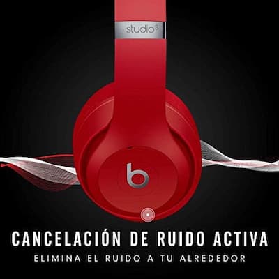 Beats Studio3 Wireless Over Ear Headphones (Latest Model) Red Beats Studio3 Wireless Over Ear Headphones (Latest Model) Red