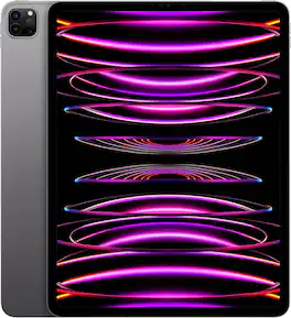 Apple - Certified Refurbished 12.9-Inch iPad Pro (6th Generation) M2 chip Wi-Fi - 128GB - Space - Gray