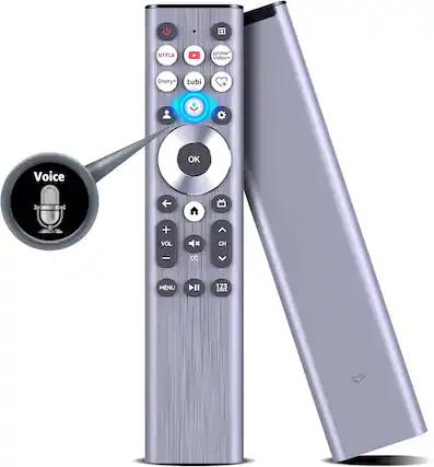 NTFLX prime video+ Disny+ tubi + Voice OK + VOL x CH CC MENU 123
