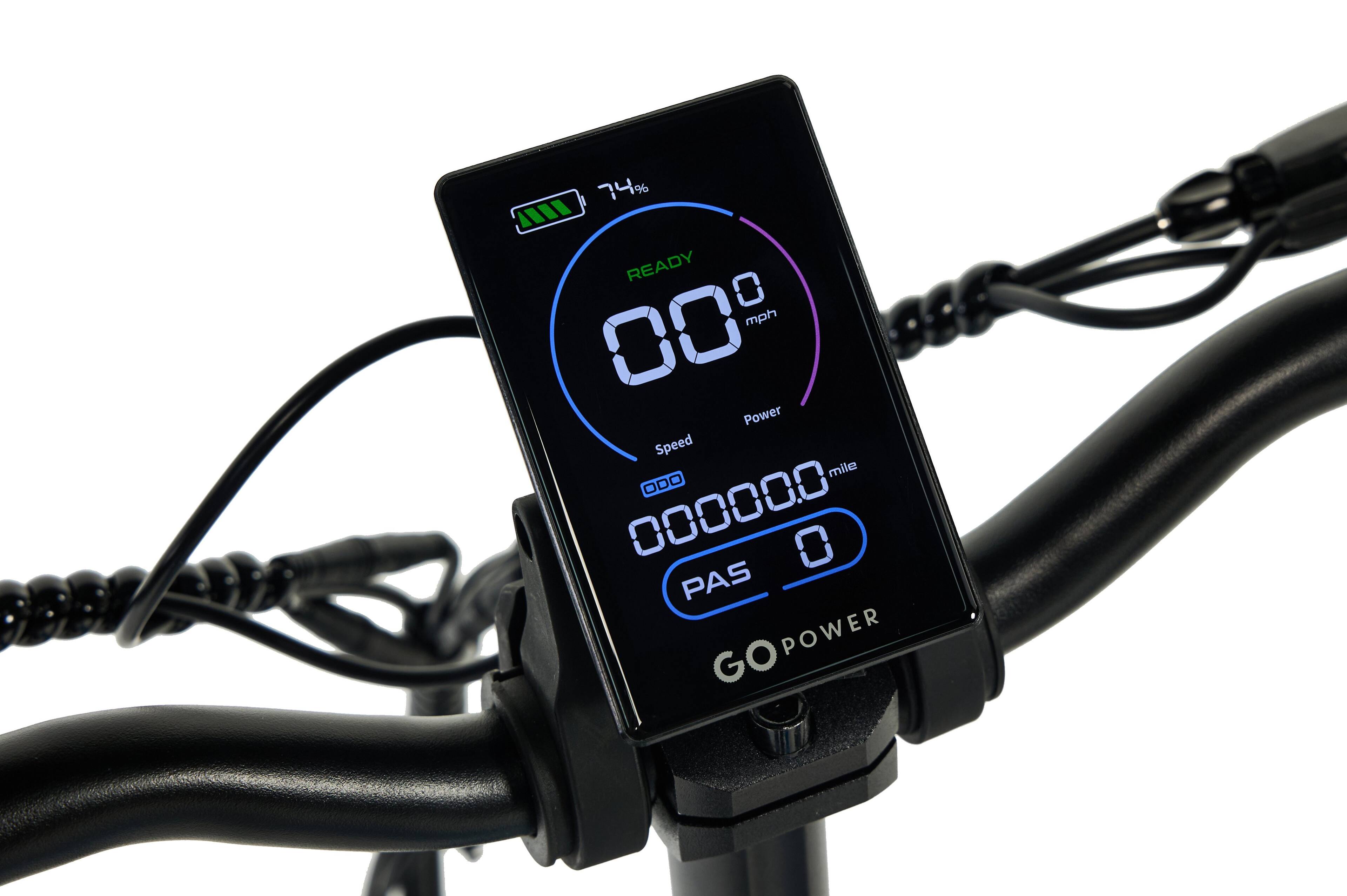 74%  
READY  
0.0 mph  
000000 mile  
0  
PAS  
GO POWER