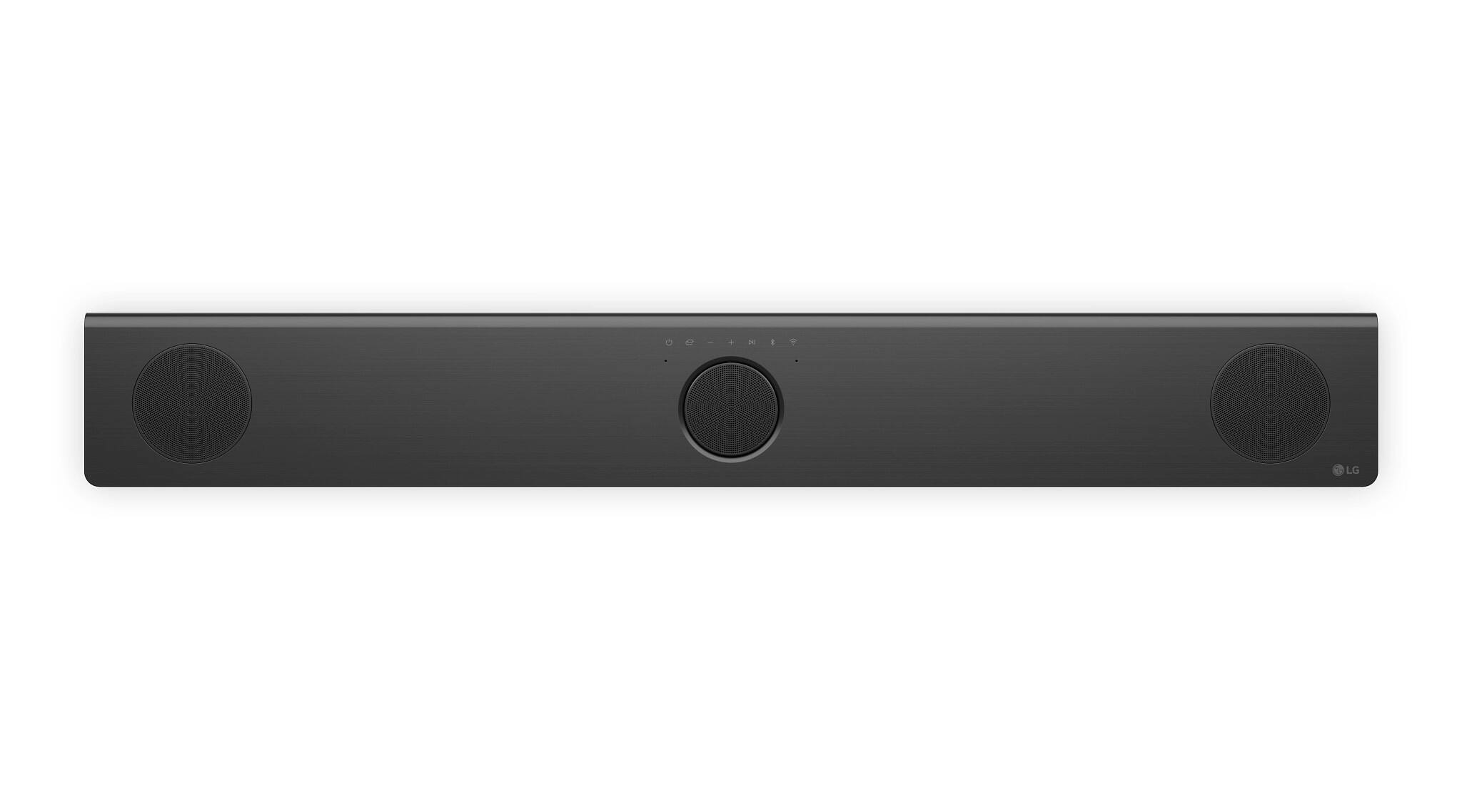 Alt View 9. LG - 5.1.3-Channel S80TR Home Theater Soundbar with Wireless Subwoofer and Rear Speakers, Dolby Atmos, WOW Orchestra - Black.