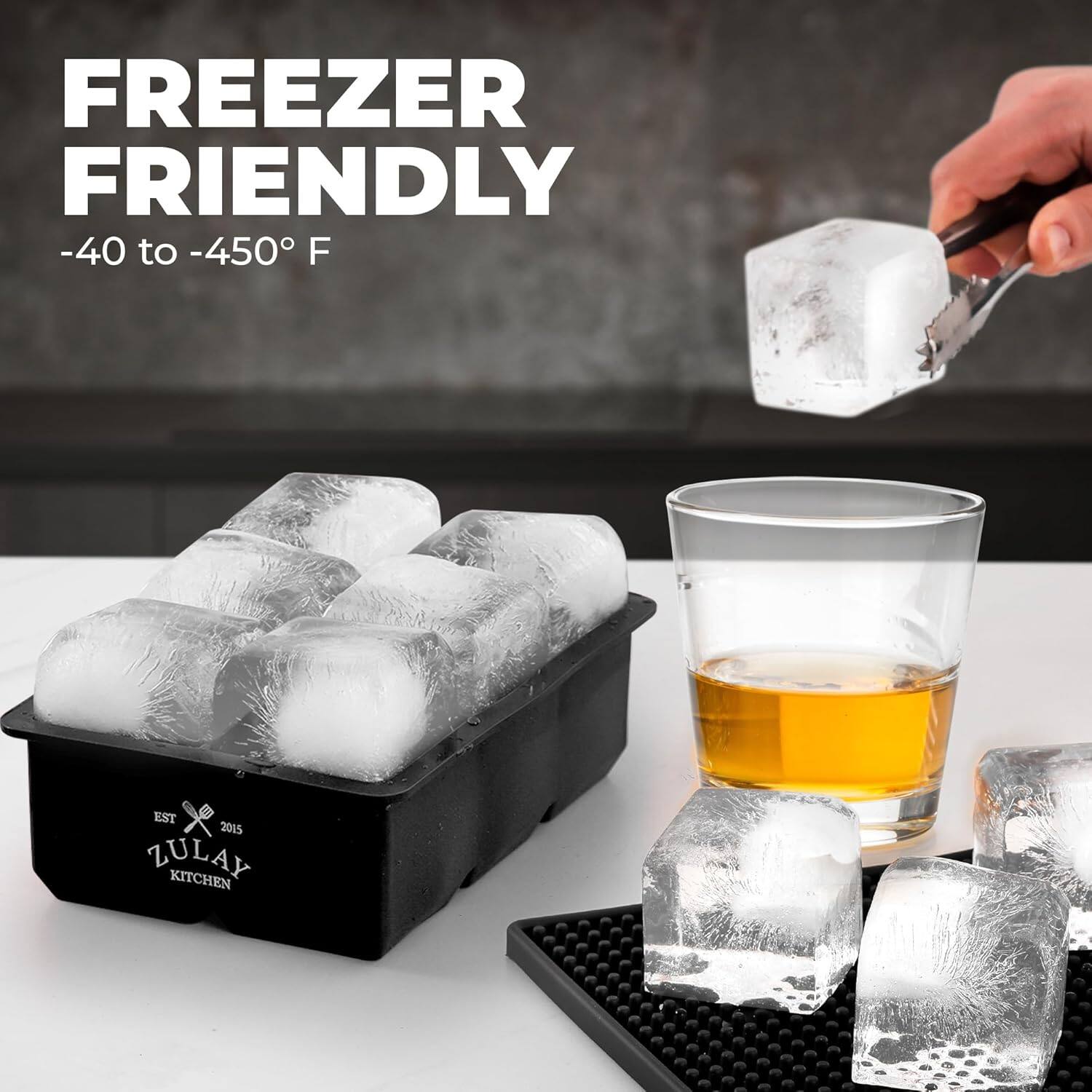 FREEZER FRIENDLY  
-40 to -450° F  

EST 2015  
ZULAY KITCHEN