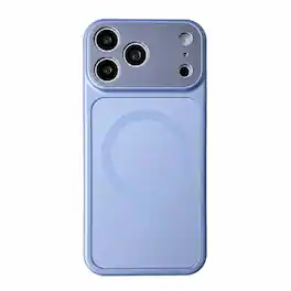Dteck - Magnetic Case for Apple iPhone 18 Pro Shockproof Frosted Rugged Cover Compatible with MagSafe Accessories - Blue