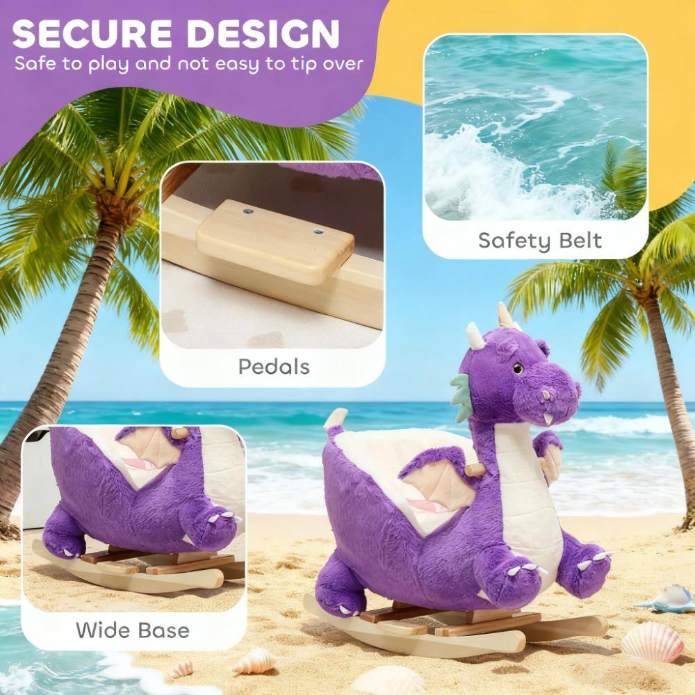 SECURE DESIGN  
Safe to play and not easy to tip over  

- Safety Belt  
- Pedals  
- Wide Base