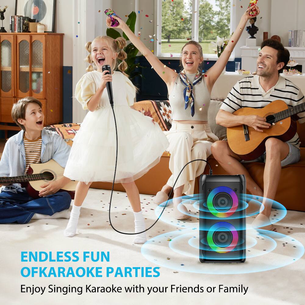 ENDLESS FUN OF KARAOKE PARTIES  
Enjoy Singing Karaoke with your Friends or Family