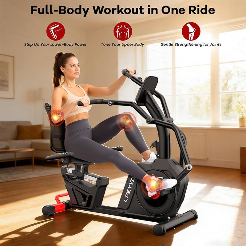 Full-Body Workout in One Ride  
Step Up Your Lower-Body Power  
Tone Your Upper Body  
Gentle Strengthening for Joints