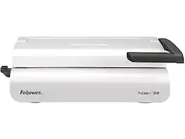 Fellowes - Pulsar+ Comb Binding Machine, 300 Sheet Capacity - White/Black
