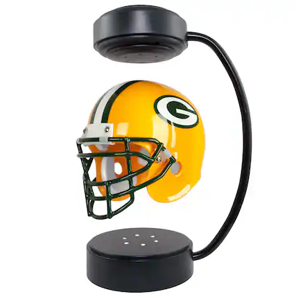Front. Pegasus - Green Bay Packers Hover Team Helmet - Yellow.