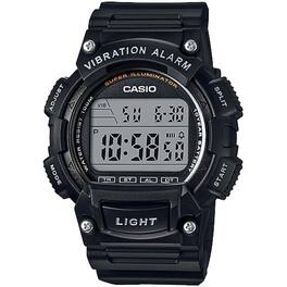 Casio - Men's Shock-Resistant Digital Sport Watch with Band - W-736H-1AVCF - Black