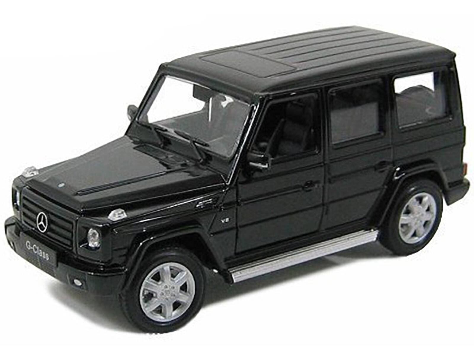 Alt View 1. Welly - Mercedes Benz G Class Wagon Black 1/24-1/27 Diecast Model Car by Welly.