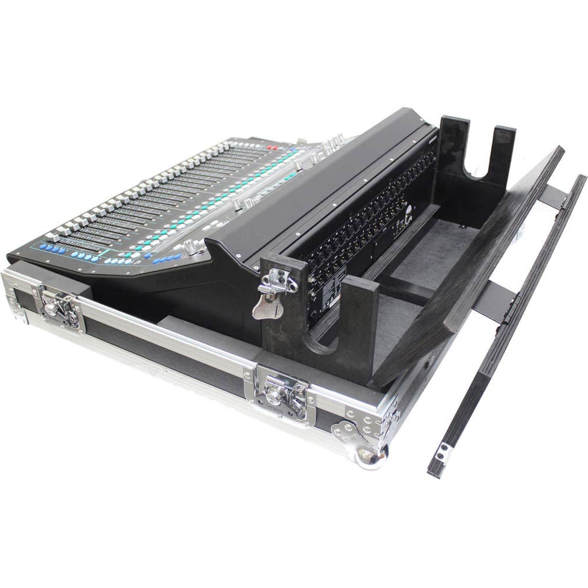 ProX - XS-AHSQ5DHW ATA-300 Style Flight Case with Doghouse and Wheels for Allen & Heath SQ5 Console Mixer
