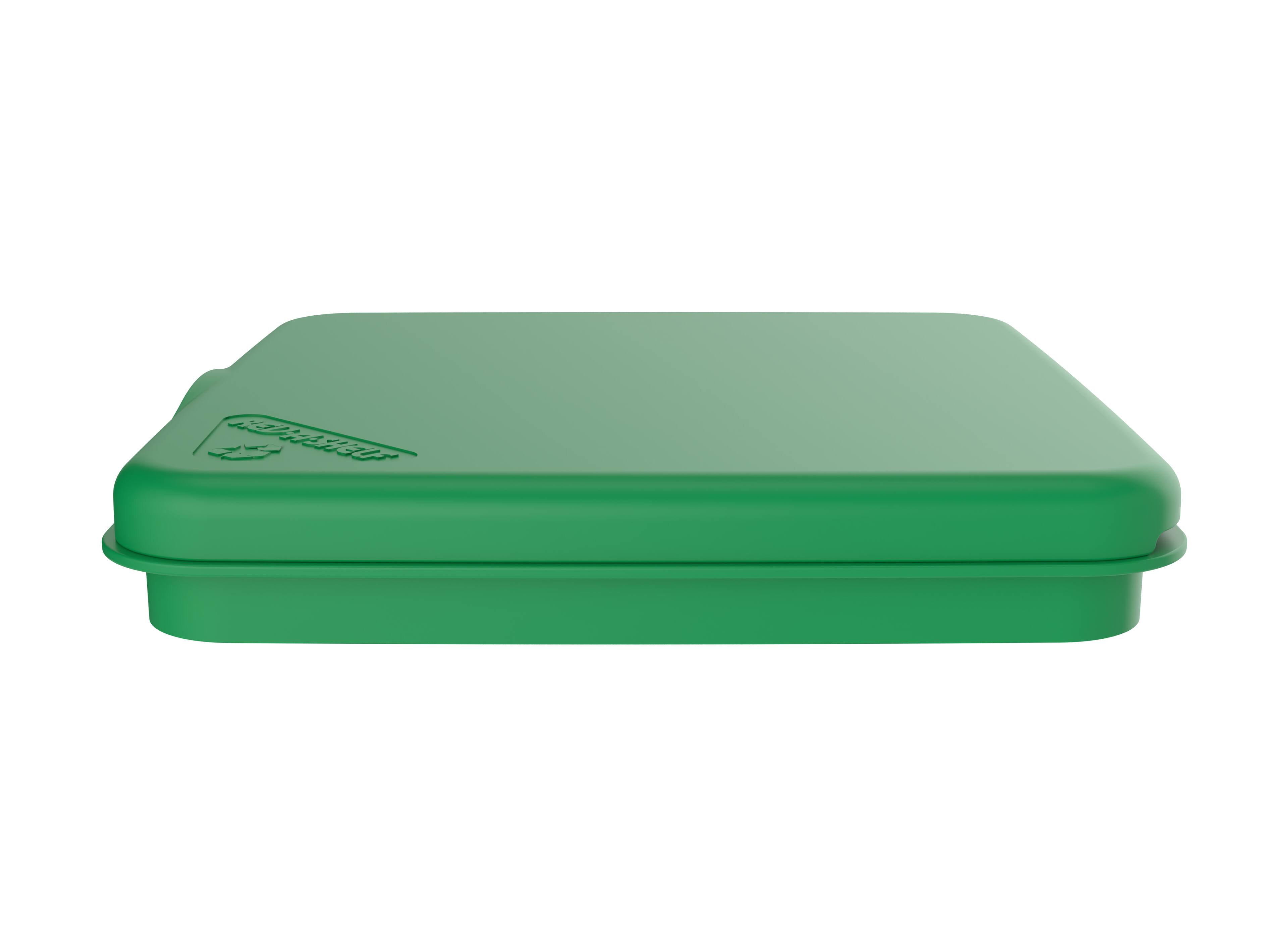 Alt View 6. Rev-A-Shelf - Rev-A-Shelf 27 qt. Trash Can Replacement Lid, Green, RV-1024-LID-G-1 - Green.