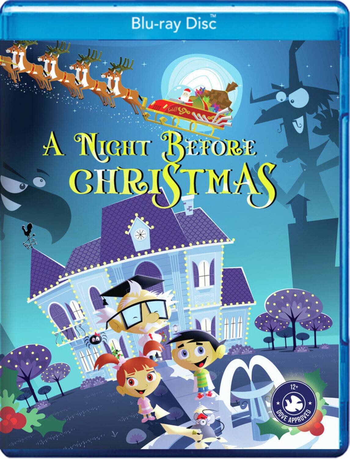 Front. A Night Before Christmas   - BLU-RAY.