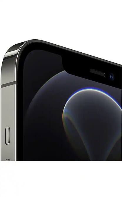 Left. Apple - Refurbished Excellent iPhone 12  Pro Max 5G 128GB (Unlocked) - Graphite.