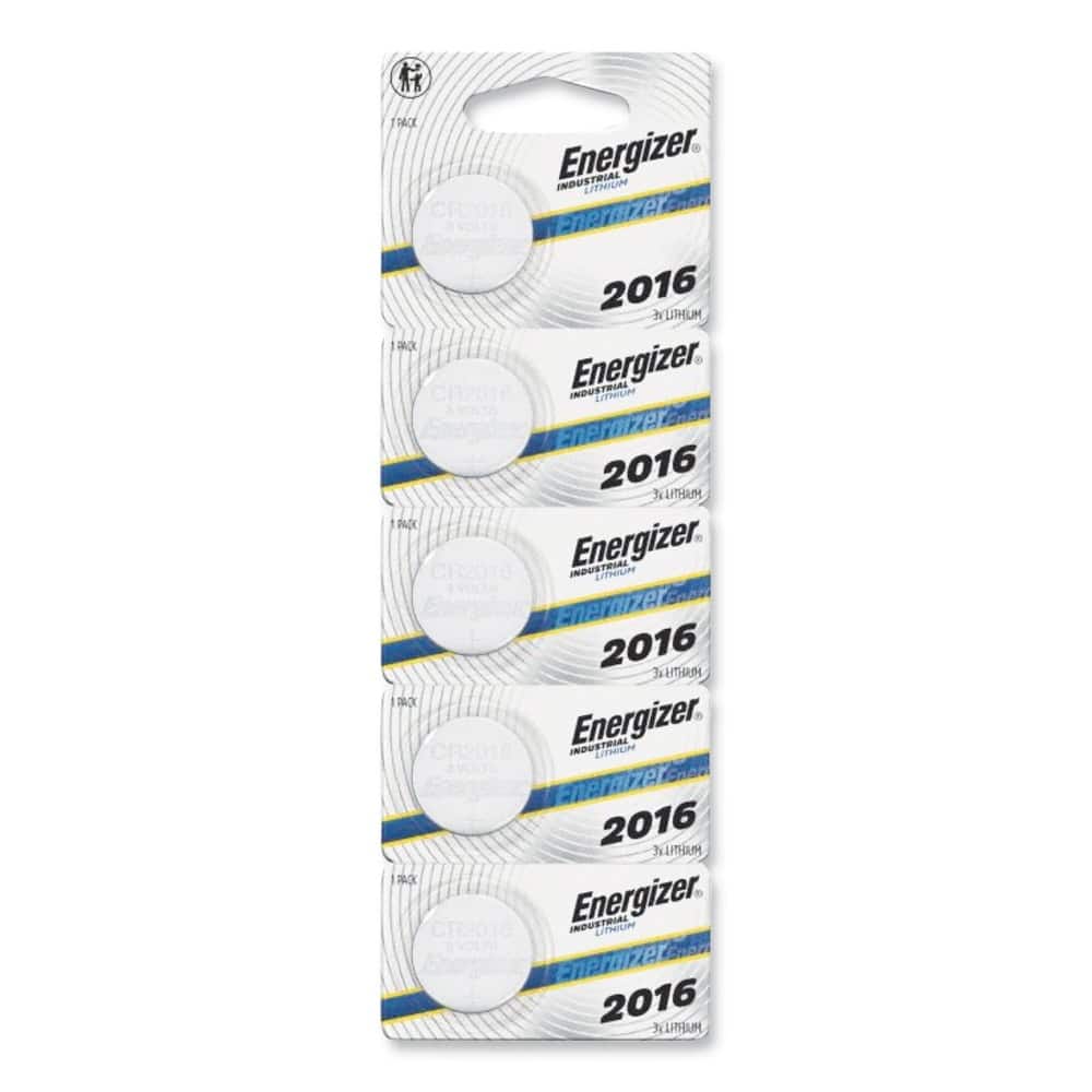 Energizer - ECRN2016 3V Industrial Lithium Coin Battery with Tear-Strip Packaging (100/Box)