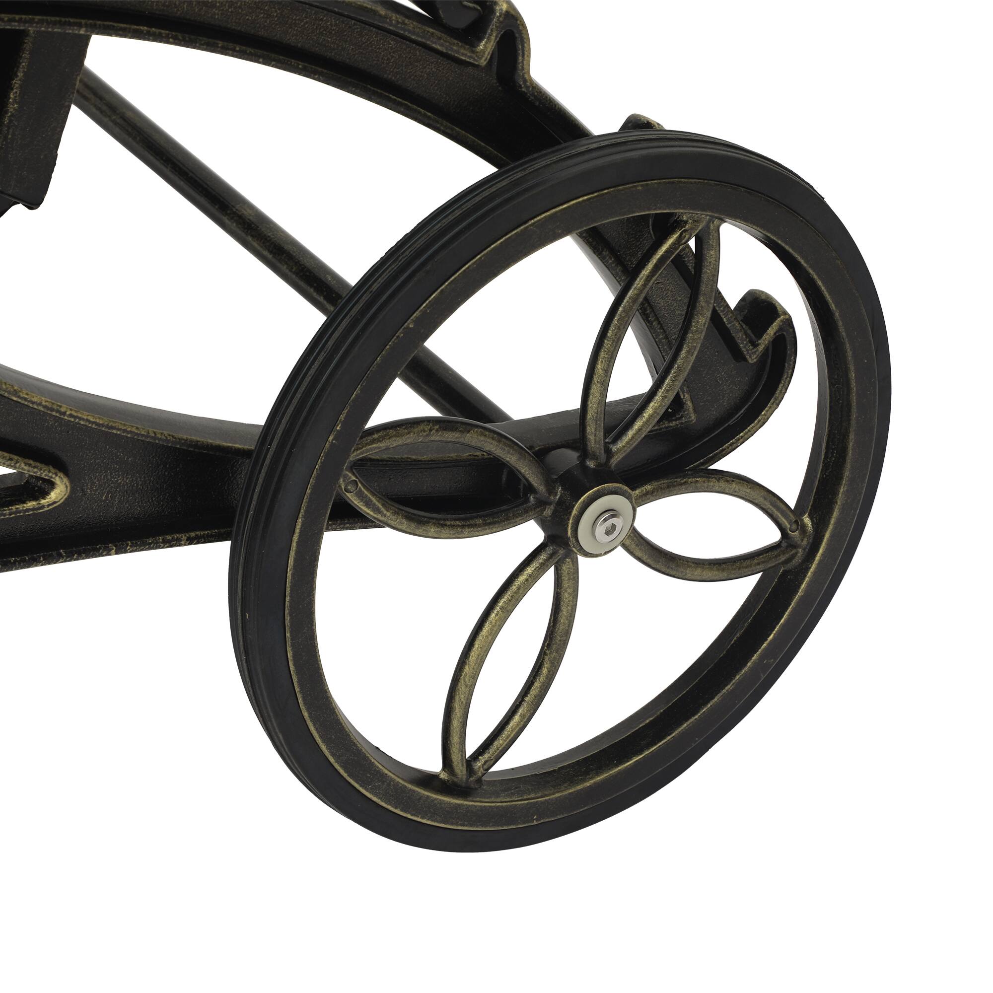 Back. Mondawe - Cast Aluminum Reclining Outdoor Chaise Lounge include cushion - Bronze.