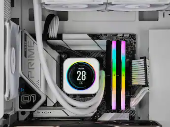 CORSAIR VENGEANCE RGB 32GB (2x16GB) DDR5 6000MHz C36 UDIMM Desktop CORSAIR VENGEANCE RGB 32GB (2x16GB) DDR5 6000MHz C36 UDIMM Desktop
