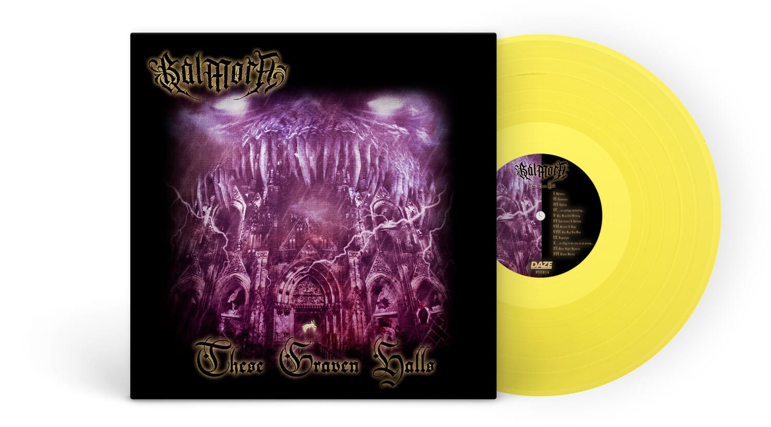 Balmora - These Graven Halls - Yellow   - VINYL LP price history on PriceWatchPro